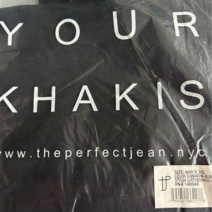 NWT The Perfect Jean NYC.  #yourkhakis. JUXT 46W X 30L